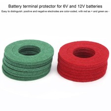 .12pcs Battery Terminal Washer 6‑Red 6‑Green Anti Corrosion Protector Cable