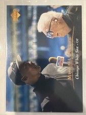 1995 Upper Deck #200 Michael Jordan Harry Caray Chicago White Sox Bulls