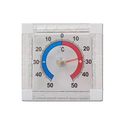Temperatur Werkzeug Thermometer Außen Ersatz Gewächshaus Silberne Linie