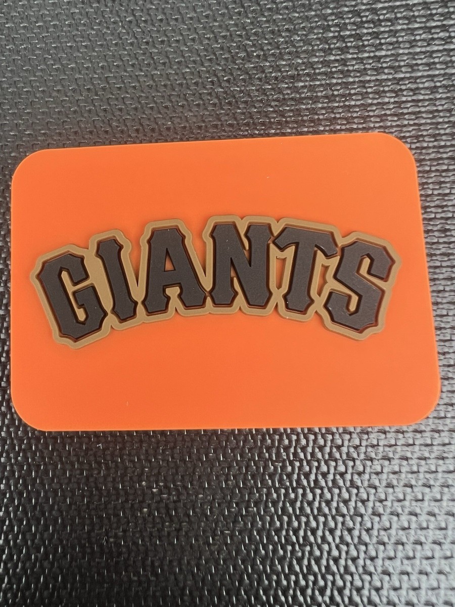 VINTAGE MLB SAN FRANCISCO GIANTS RETRO RUBBER STANDINGS BOARD