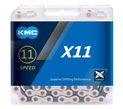 KMC X11 11 Speed 118mm Chain Black/Silver