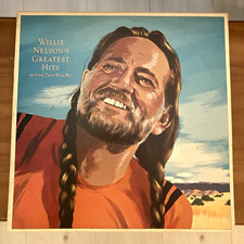 Willie Nelson Promo 2 LP “Greatest Hits (And Some That Will Be) Columbia Records