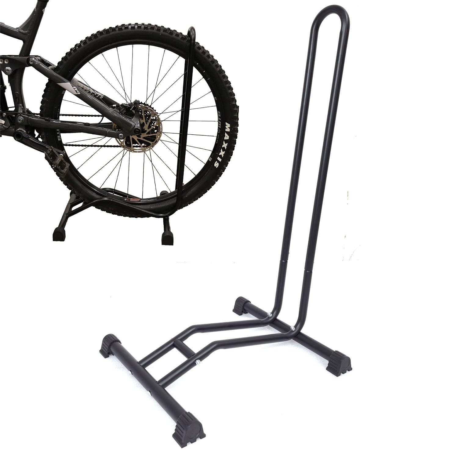 Taylor & Brown Bike Floor Stand Freestanding Upright Bicycle Parking Storage ...