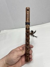 hand crafted native american syle wooden flute