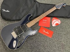 Fender Aerodyne Strat Gun Metal Blue Used from Japan F/S