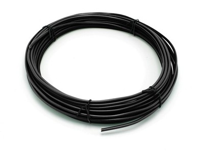 THE CIMPLE CO 10 AWG Insulated Solid Copper 10 Feet (3 Meter), Black