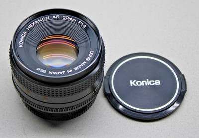 Konica Minolta Hexanon AR 50mm f/1.8 AR Lens For Konica