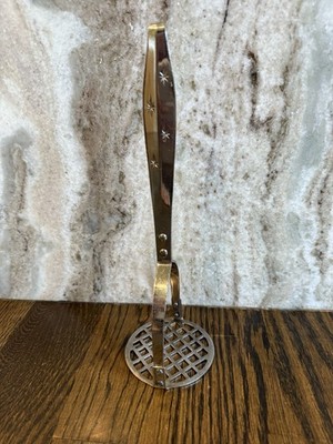 Regent Sheffield Atomic Starburst Solid Stainless Steel Potato Masher Japan MCM