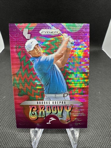 Brooks Koepka [Pulsar] #12 2025 Panini Prizm LIV Groovy card