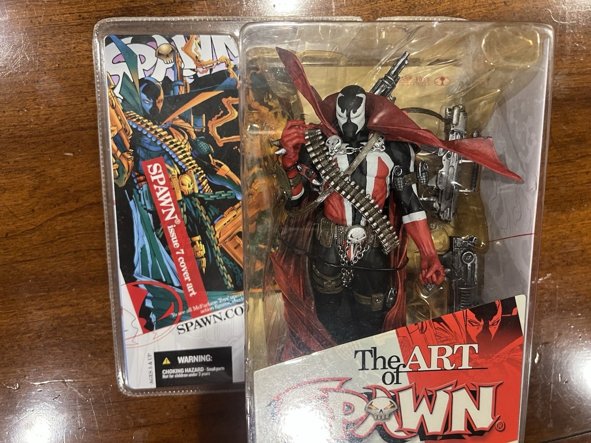 Spawn Issue 7 Cover Art of Spawn Series 26 Action Figure McFarlane
