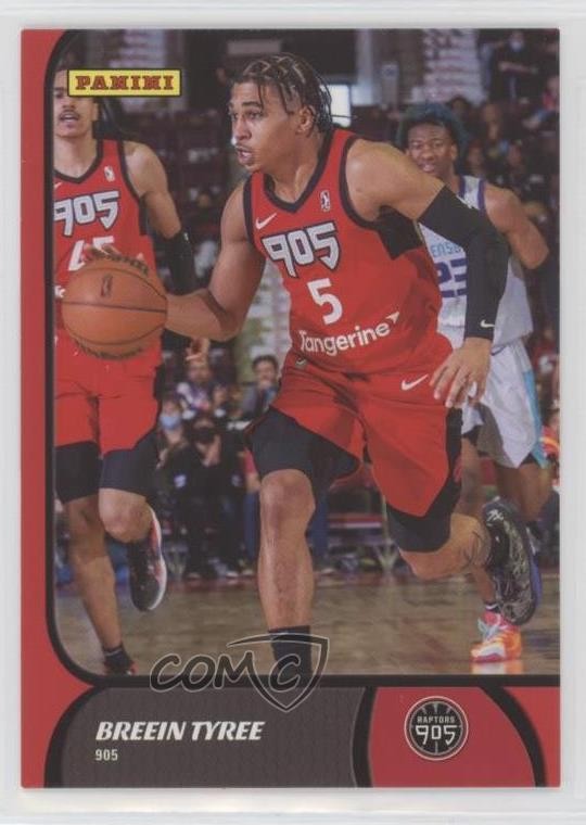 2021-22 Panini NBA G League Box Set Red Breein Tyree #109 00gy