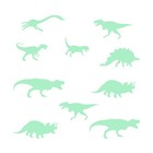  Dinosaur Wall Decals Room Decorations Cartoon Sticker Luminous Stickers
