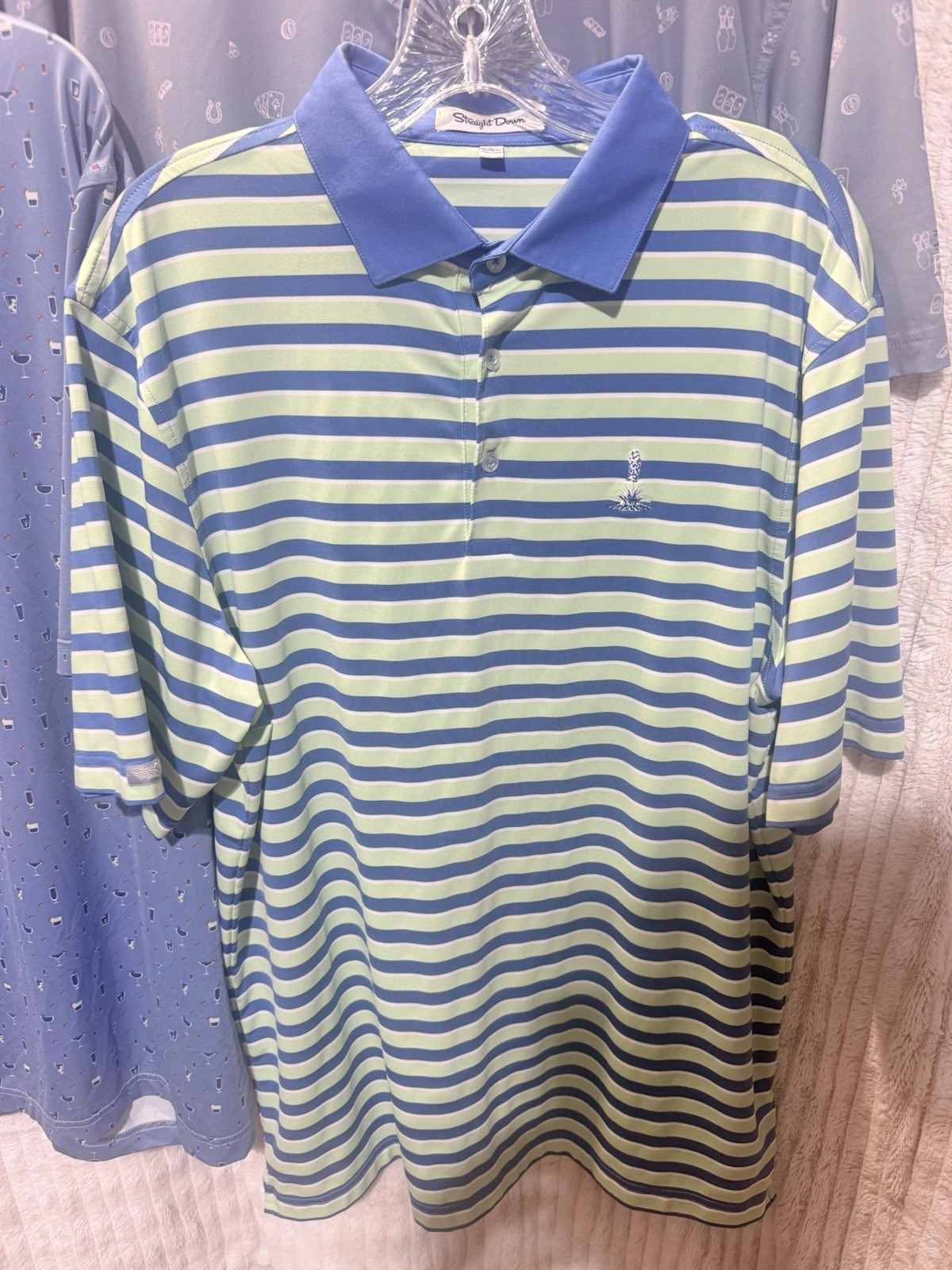 Bundle (4) Straight Down Performance Golf Polo Sh… - image 5