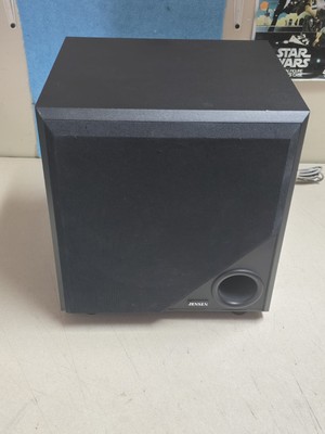 Jensen JPS8 * Black 8 Inch Amplified Marine Subwoofer, 200 Watt *TESTED/WORKS!