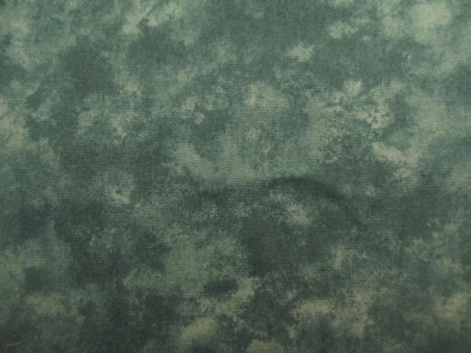 Cotton Fabric Marbles Fabric by Moda Sea Green Mottled Print BTY x 44 - Image 3 of 4