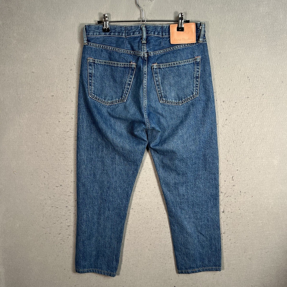 Acne Studios 1996 Dark Blue Trash Jeans Adult Size 30 x 24