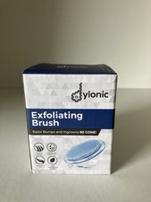 Dylonic Exfoliating Brush Use Wet or Dry Ergonomic Grip Flexible Bristles New