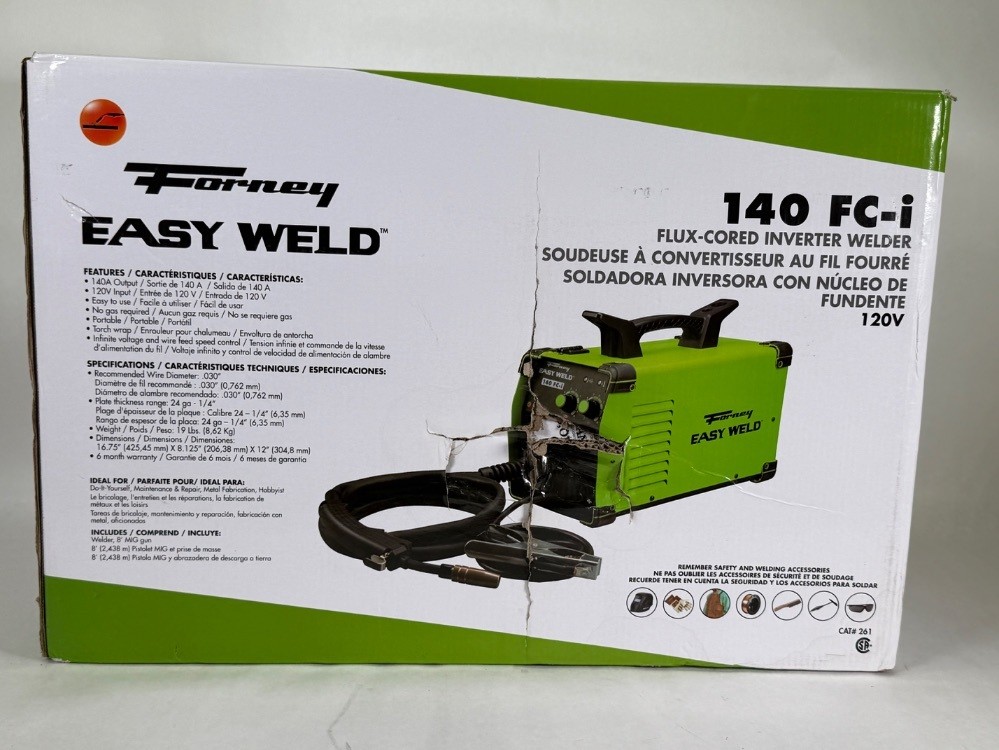 Forney 140 FC-i Flux-Core Inverter Welder