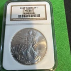 2002 American Silver Eagle NGC MS69 $1