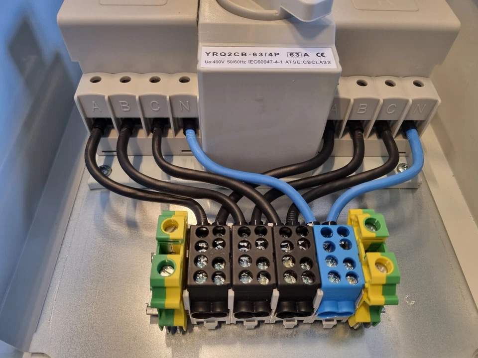ATS–Box - automatischer Transfer Schalter - Notstromumschalter - 4P 63A - Bild 2 von 4