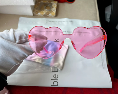 Taylor Swift Pink Heart Shaped Lover Sunglasses New Official  display picture 1