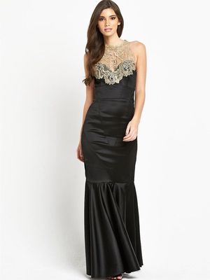 light yellow prom dress