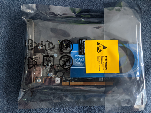 AMD Radeo PRO W6400 Professional Graphics Card DP/N 515C6 CN-0515C5 PVCAM 51D - Picture 4 of 5