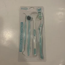 Dental Guru Dental Tools - Complete Dental Care Kit with Toothbrush, White