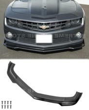 Matte Black Front Lip For 10-13 Camaro Ss Performance Style New Bumper Splitter Matte Black Front Lip For 10-13 Camaro Ss Performance Style New Bumper Splitter