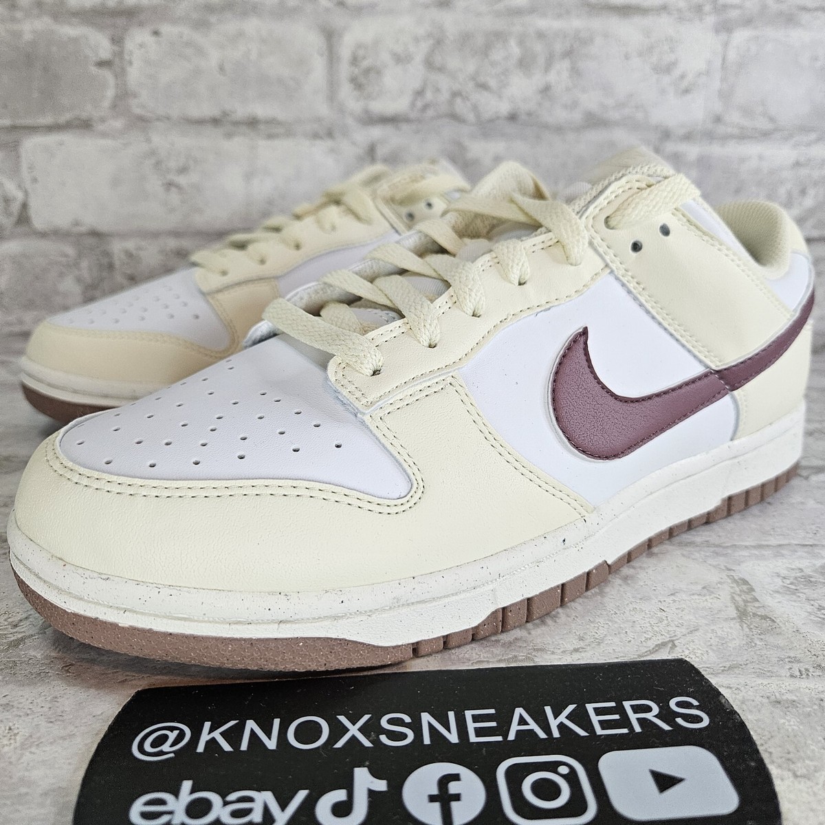 Nike Dunk Low Next Nature Coconut Mauve DD1873 103 Women's Size 10