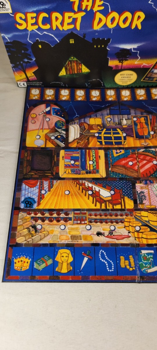 The Secret Door Board Game Vintage Complete With All Pieces
