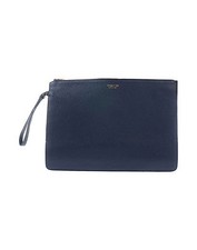 Brand New Sergio Rossi Godiva Navy Zip Pouch