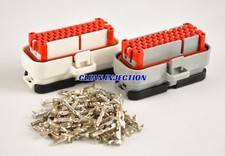 Ms3pro Evo Gen 1 White Gray Ampseal Connectors Ecu 35 Pin Plug Ms3-pro