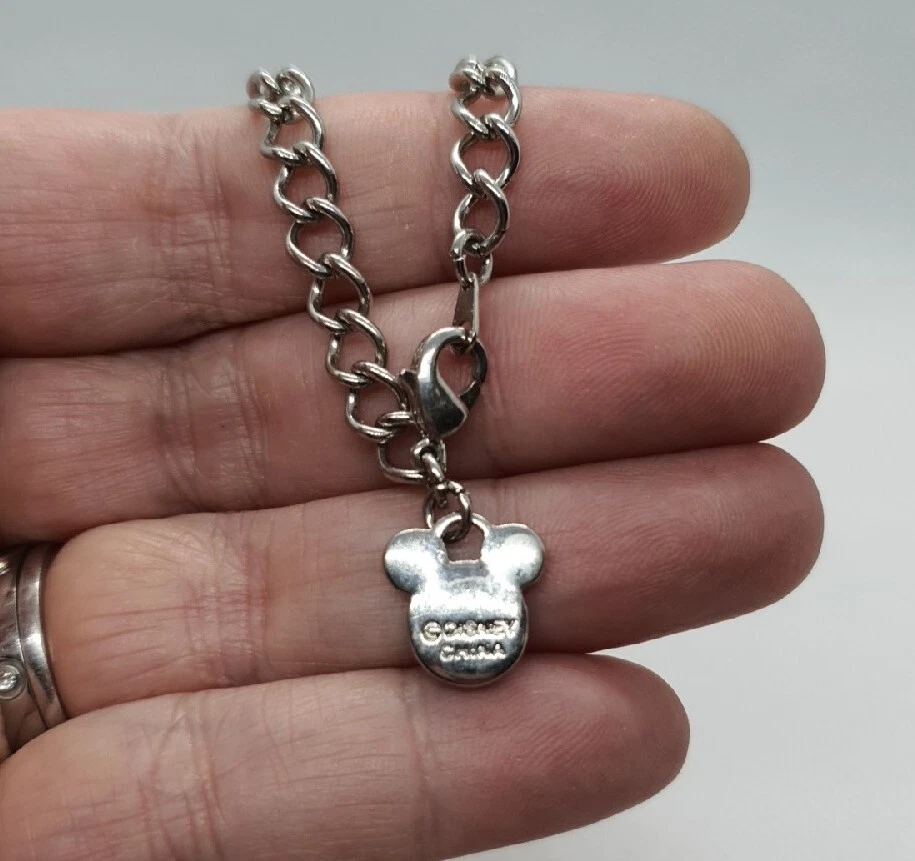 Mickey mouse charm best sale bracelet