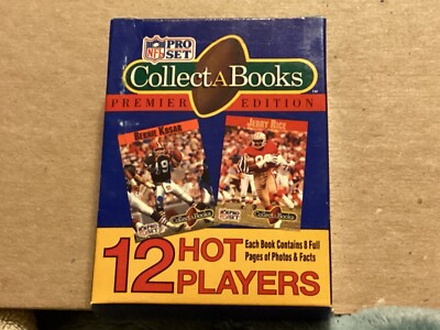 アメフト　激レア❗️タッチダウン1990年　8冊セット 1990 Pro Set Collect a Books Series 1 NFL Premier Edition 12 Hot