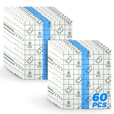 60 Pieces Tattoo Aftercare Waterproof Bandage, Tattoo Cover Up Tapes Second Skin