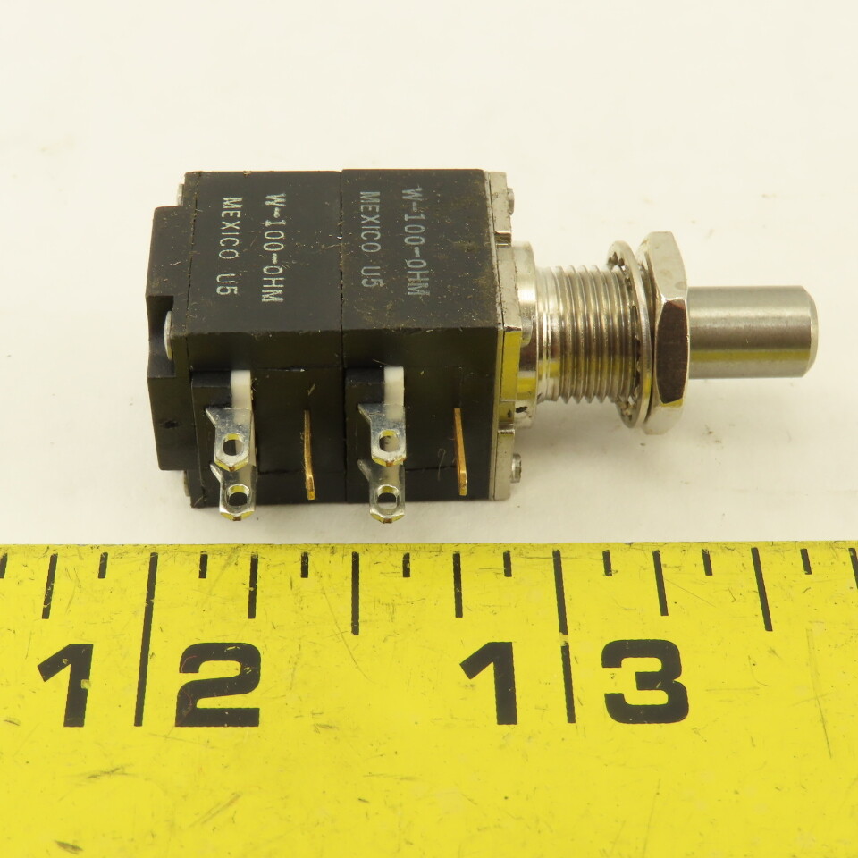 ライノキュー　レトロ　ボコテ調 Clarostat 70D4N048P W-100-OHM Mod Pot Mini Potentiometer | eBay