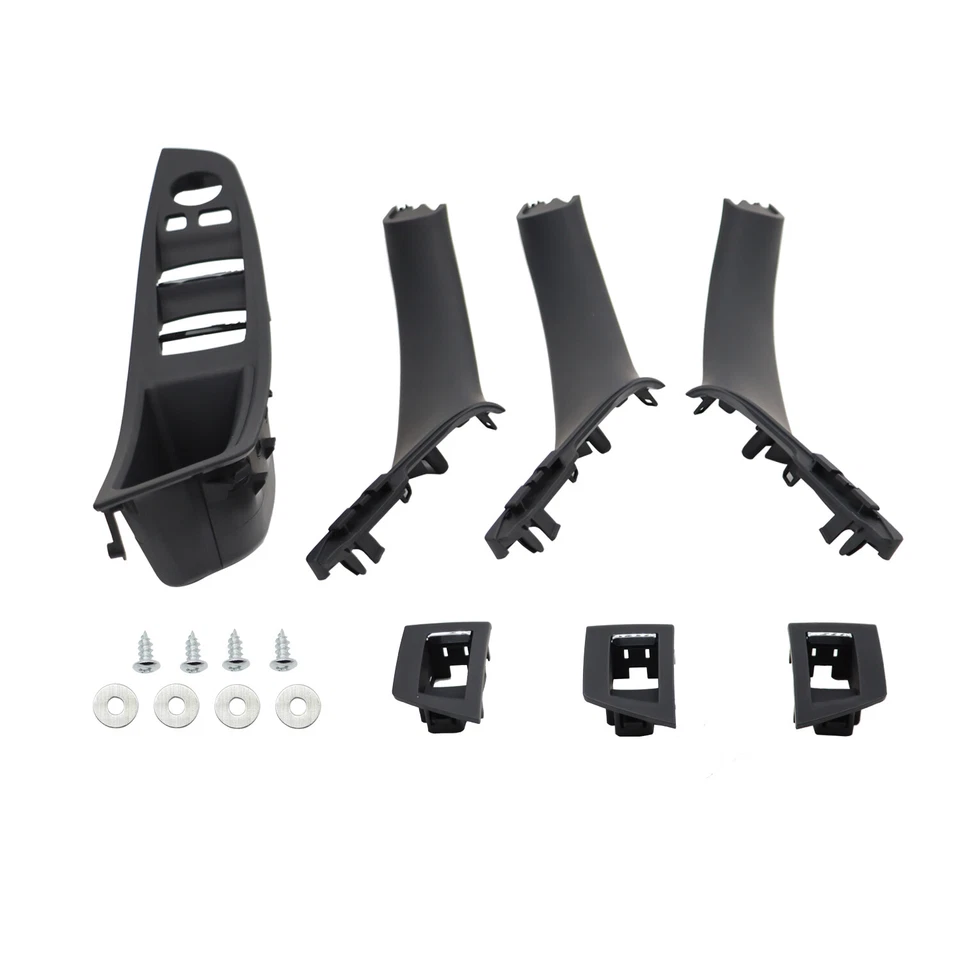 Interior Door Panel Handle Pull Trim Cover For BMW 520i 528i 530i 535i xDrive - Image 4 of 4