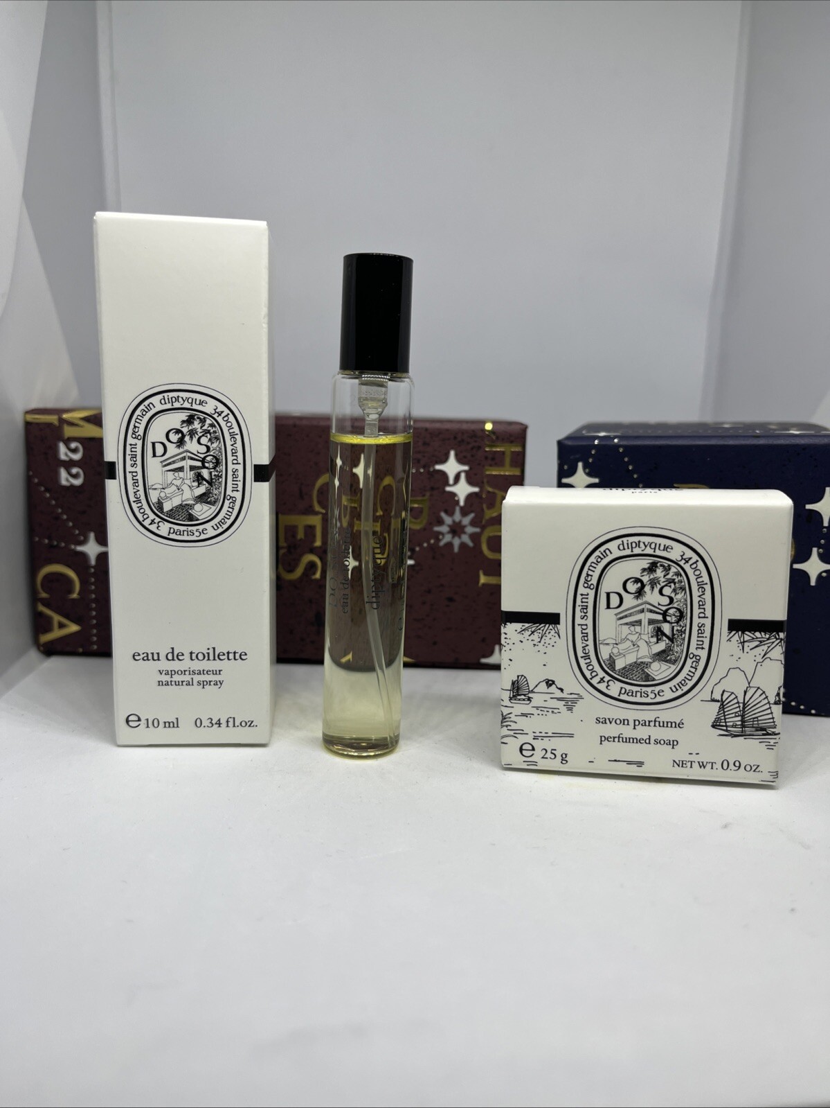 Diptyque Do Son EDT 0.34fl oz & Perfumed Soap 0.9oz