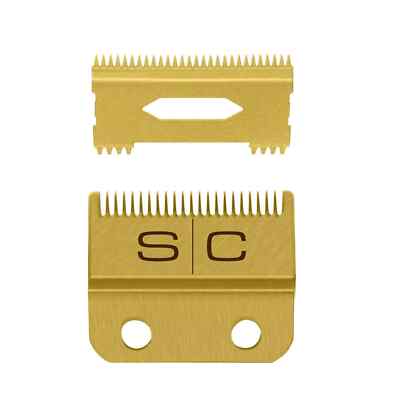 SC Fixed Fade Blade Gold & SC Slim Deep Cutting Blade Gold