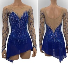 ice figure skating competition dress Gymnastics costume dance Dress dyeing