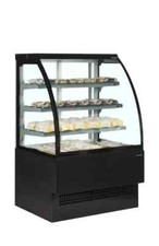 NEW TEFCOLD EVO1202 BLACK CHILLED CAKE DISPLAY CABINET RRP £3980