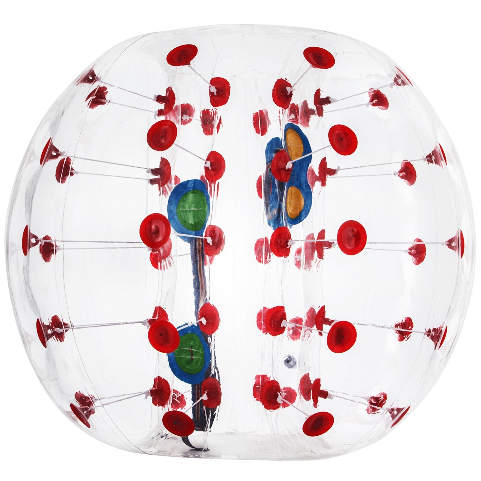 Bulle football PVC 1.2m anti-crevaison | Bulle géante gonflable robuste pour éviter les déchirures