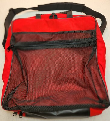 DT Triathlon Multisport Gear Bag Backpack for Triathletes Red & Black USA Made