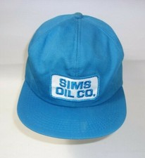 Vintage Sims Oil Co. Trucker patch K Products U.S.A. Cap