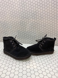 ugg neumel black lace up ankle boots