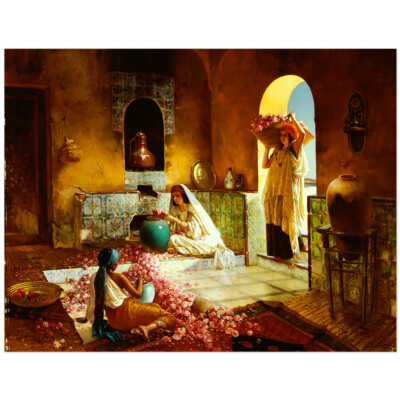 Rudolf Ernst, Die Rosenernte 11003001141