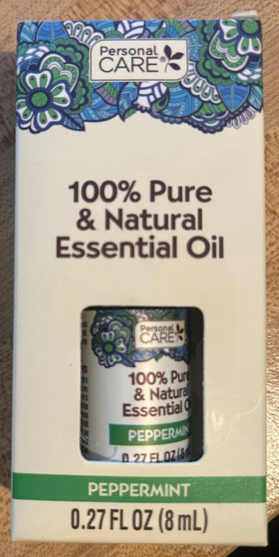 Personal Care Essential Oil Peppermint Pure Natural Essential Oil 0.27 Fl Oz