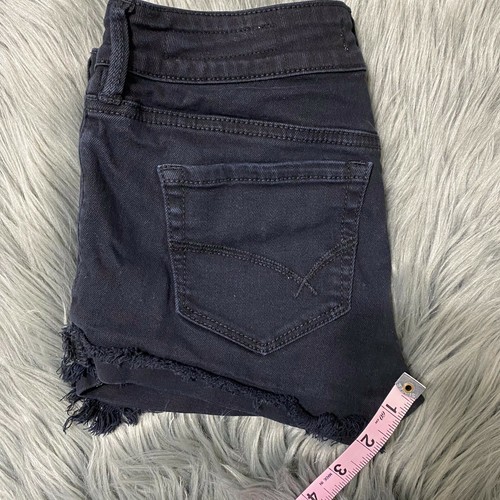 Short da donna neri Bullhead Denim Co. taglia 1 denim 98% cotone #1321 - Foto 7 di 7