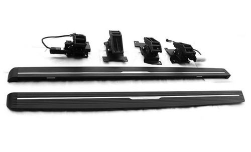 2 PIEZAS apto para Range Rover 2013-2017 tabla de correr desplegable escalones laterales barra nerviosa - Imagen 2 de 7